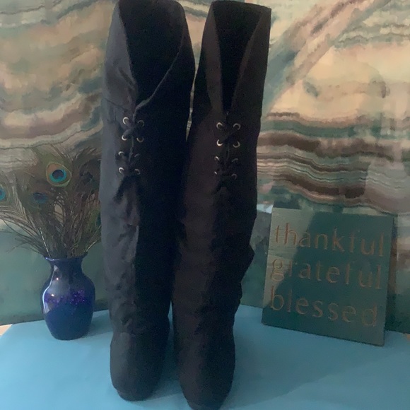 Rampage black boots~NWT~Sz 6.5 & Sz 7 - Picture 2 of 14